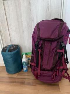 ノースフェイス 登山リュック 寝袋