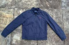 ポロバイラルフローレン　ドリズラージャケット　ネイビー　80s 三角タグ S USA製 80s Polo Ralph Lauren Denim Drizzler Jacket 青 S ポロ