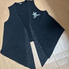 ベスト ダンス上着 M 黒　RAD CUSTOM