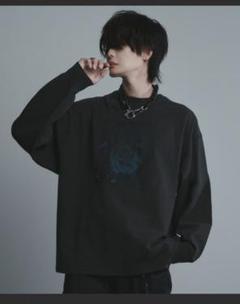 welise × 犬飼京 ヘビーウェイトピグメントコットン ミドルオーバーロンT