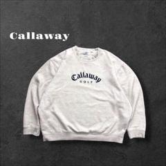 Callaway キャロウェイ スウェット 刺繍 ボックスシルエット ビッグ