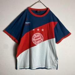 【激レア】adidasリンガーTシャツ　半袖　バイエルン　ドイツ　ブンデス2XL