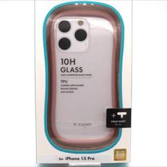 新品 iPhone 15 Pro用耐傷・耐衝撃ハイブリッドケース ダスティピンク