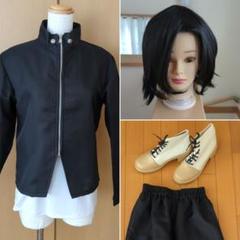 アウトレット福袋 新品未使用ウィッグ・靴付き】呪術廻戦 吉野順平 里桜高校制服 コスプレ衣装