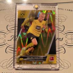 アーリング ハーランド Topps Chrome Gold Ray Wave