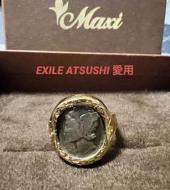 EXILE ATSUSHI愛用】Maxi マーキュリーダイムラップリング - メルカリ