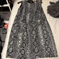 Hysterie Glamour ヘビ柄　豹柄 長袖ワンピース　パイソン Hysterie Glamour ヘビ柄豹柄 長袖ワンピースパイソン