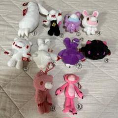いたずらぐまのグルーミー　ぬいぐるみチャームセット