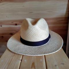 美品　パナマ帽　fennica cableami
