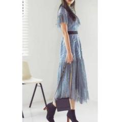 snidel スナイデル オケージョン ドレス ワンピース お呼ばれドレス