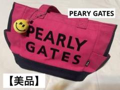 美品 PEARLY GATES パーリーゲイツ ピンク カートバッグ