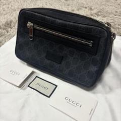 GUCCI グッチ GGスプリーム ボディバッグ カバン ウエストバッグ 正規品