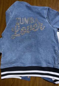 【逸品】 再々値下げ❤️ デニムジャケット スワロフスキー JWI正規 ZUMBA - Gジャン/デニムジャケット
