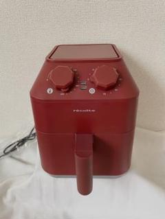 レコルト エアーオーブン レッド　未使用品　パンのレシピブック別売り付き レコルト エアーオーブン専用 別売レシピブック／ブレッドレシピ