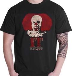 新品　IT ピエロ　映画　Tシャツ　黒　L