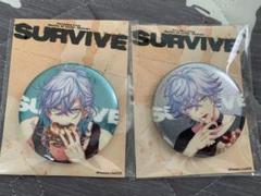 Paradox Live 矢戸乃上珂波汰 那由汰 SURVIVE BIG缶バッジ