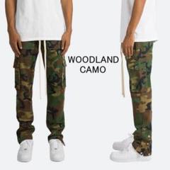 mnml cargo pants カモフラ
