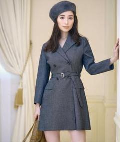 ♡snidel ノースリジャケットミニワンピース♡ SNIDEL（スナイデル）の「ノースリジャケットミニワンピース