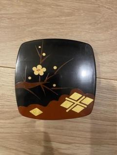 漆器 秀衡塗　金色装飾
