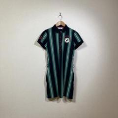 Munsingwear 18SS SODEKAHO ストライプ柄半袖ワンピースのサムネイル