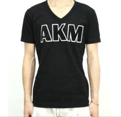 AKM エイケイエム　Tシャツ　ブラック　Mサイズ　メンズ　黒　半袖　春夏