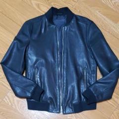 【最終値下げ】オールセインツ ラムレザーMA1型ジャケット