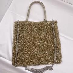 ☆美品☆アンテプリマ ワイヤーバッグ ゴールド ワンショルダー