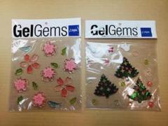 GelGems ジェルシールセット 桜とクリスマスツリー 2点のサムネイル
