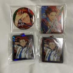 あんスタ 鬼龍紅郎 TRIP 缶バッジ アニカフェコロッタ アクリルキーホルダー