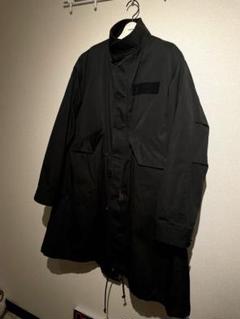 ［美品］22AW サカイ　モッズコート サイズ1 ダブルジップ　ブラック 美品］22AW サカイ モッズコート サイズ1 ダブルジップ ブラック