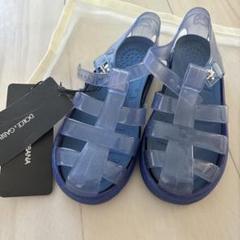 Dolce & Gabbana クリアネイビー サンダル