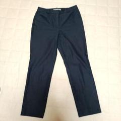 theory luxe セオリーリュクスクロップドパンツ　ネイビー　サイズ38