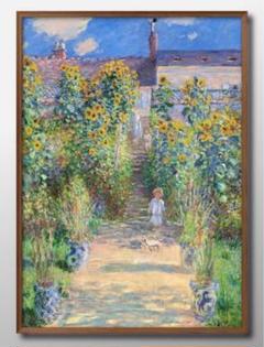 モネ 庭 ガーデン 立体 本 希少 レア アメリカ購入 30年前 モネ 希少 ジヴェルニー 庭 アメリカ 大きいMonet's Garden 立体