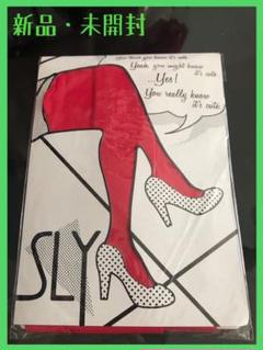 【新品・未開封・即購入OK・早い者勝ち】SLY カラータイツ(RED)