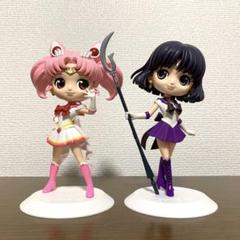 セーラームーン　フィギュア　キューポス　プルート・サターン・ちびムーン…他 Amazon.co.jp: 劇場版 美少女戦士セーラームーンCosmos Q posket