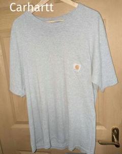 90's carhartt グレー Tシャツ ポケット付き アメリカ製