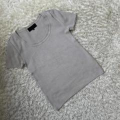 《 UNTITLED アンタイトル 》 サイズ0 半袖 上品 トップス ベージュ