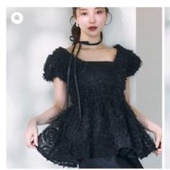 【新品タグ付】polaura /フラワーペプラムバックリボンチュニック＋キャミ polaura/フラワーぺプラムバックリボンチュニック - メルカリ