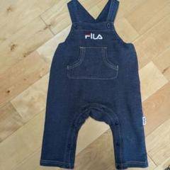 FILA ダークブルー オーバーオール 80cm