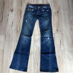 トゥルーレリジョン joey フレアデニムパンツ ブーツカット 27