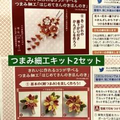 新品未使用　FELISSIMO　つまみ細工キット　１1セット　かんざし フェリシモ公式】おすすめのつまみ細工 かんざし キットアイテム