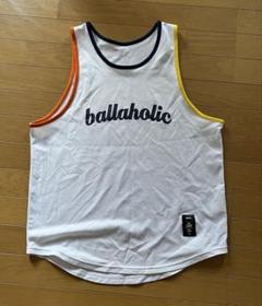 ボーラホリック　ballaholic　タンクトップ　L ホワイト 早い者勝ち‼️ Ballaholic Logo Tank Top (white/violet) ボーラホリック