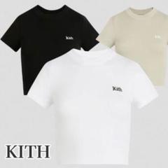 KITH ベージュ 半袖　クロップド　Tシャツ XS KITH ベージュ 半袖 クロップド Tシャツ XS - メルカリ