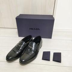 PRADA■【国内発】メタル ロゴ 上質レザーローファー 2DC175 PRADA メタル ロゴ 上質レザーローファー 2DC175 - メルカリ