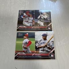 2枚セット ベーブルース 大谷翔平 コラボカードMLB ゴールド版&ノーマル版 激レア!!! GOLD版】ベーブルース 大谷翔平 コラボカード 第2弾