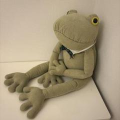 モンスイユ　プリエ　ブタ　ぬいぐるみ　M&Sサイズ 中古品　MAY BLUE モンスイユ プリエ ブタ ぬいぐるみ M&Sサイズ 中古品 MAY BLUE
