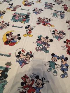 稀少！60s〜 Disney ミッキー 総柄 ヴィンテージシーツ 大判 USA 2025年最新】ビンテージ ミッキー シーツの人気アイテム - メルカリ