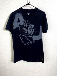 アルマーニジーンズARMANIJEANS 半袖Tシャツ　ブラックサイズM