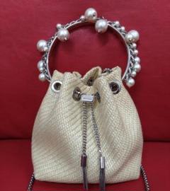 JIMMY CHOO BON BON 　バケット　ナチュラル　神崎恵　大草直子 JIMMY CHOO BON BON バケットナチュラル神崎恵大草直子