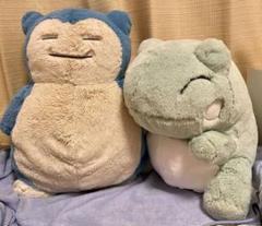 ふわふわ抱きぬいぐるみ カビゴン みがわりにんぎょう ふわふわ抱きぬいぐるみ カビゴン みがわりにんぎょう - メルカリ